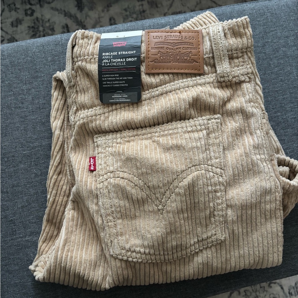 Levi's Beige Corduroy Pants